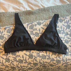 Elegant Black Triangle Bikini top